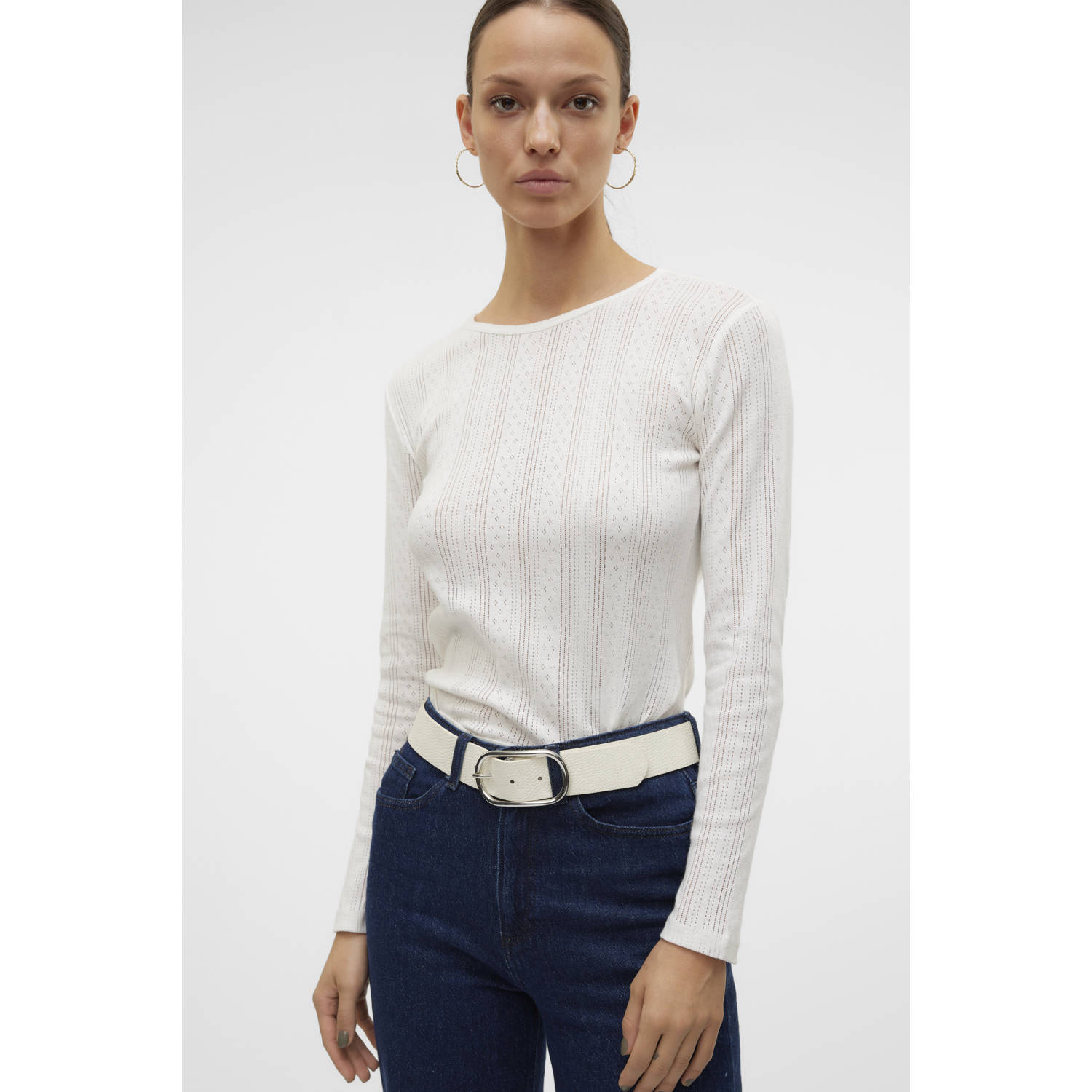 VERO MODA top VMLISA ecru