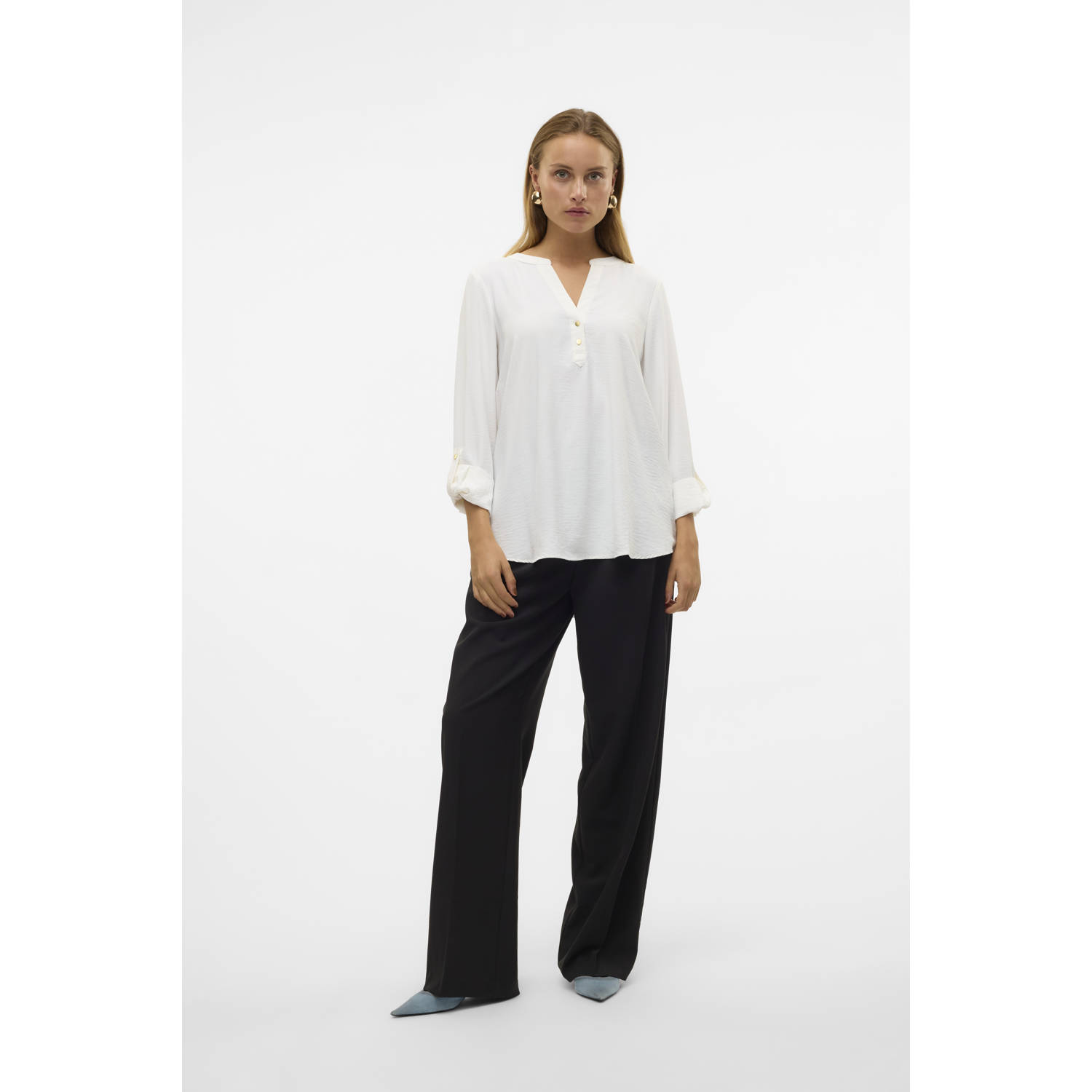 VERO MODA blousetop VMANI ecru