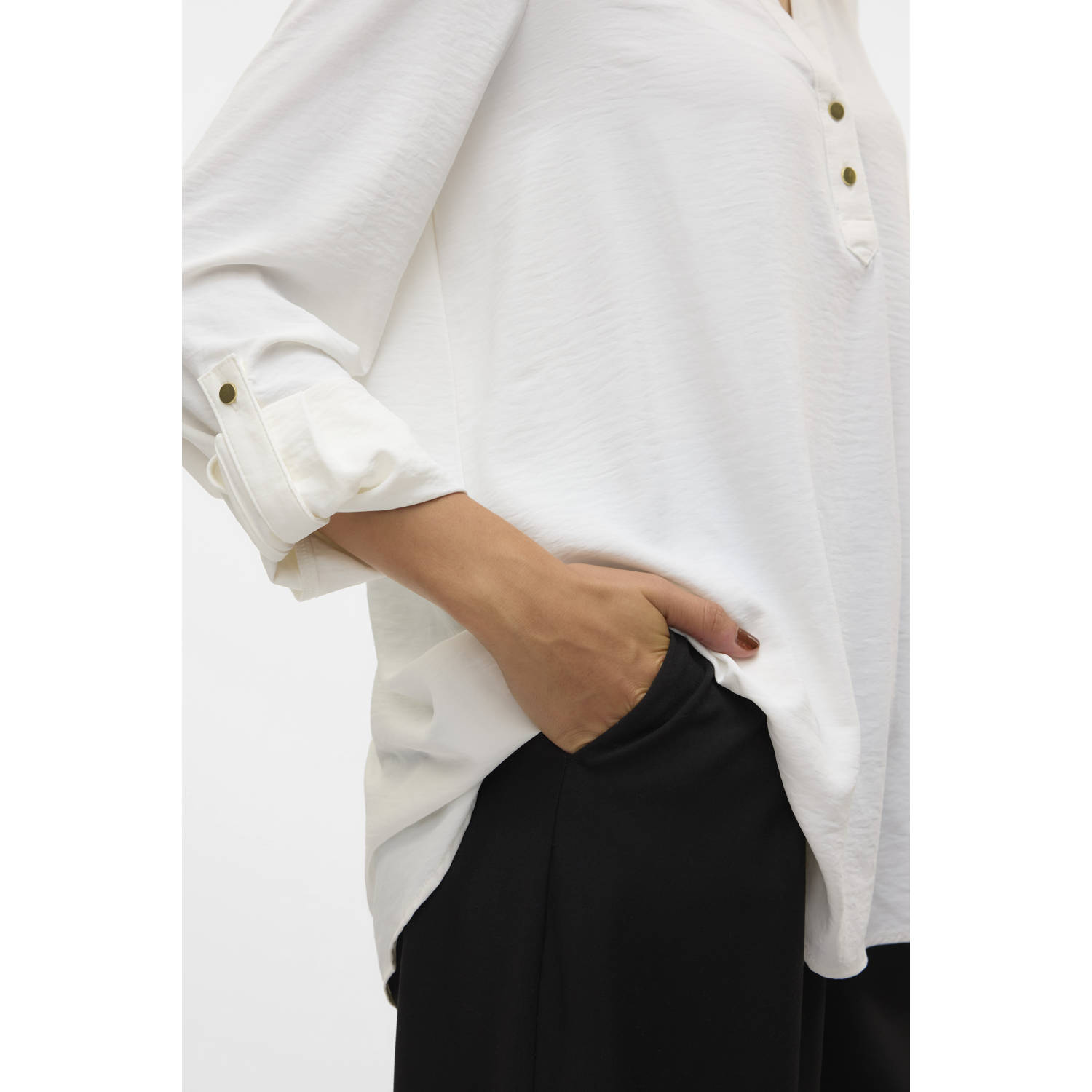 VERO MODA blousetop VMANI ecru