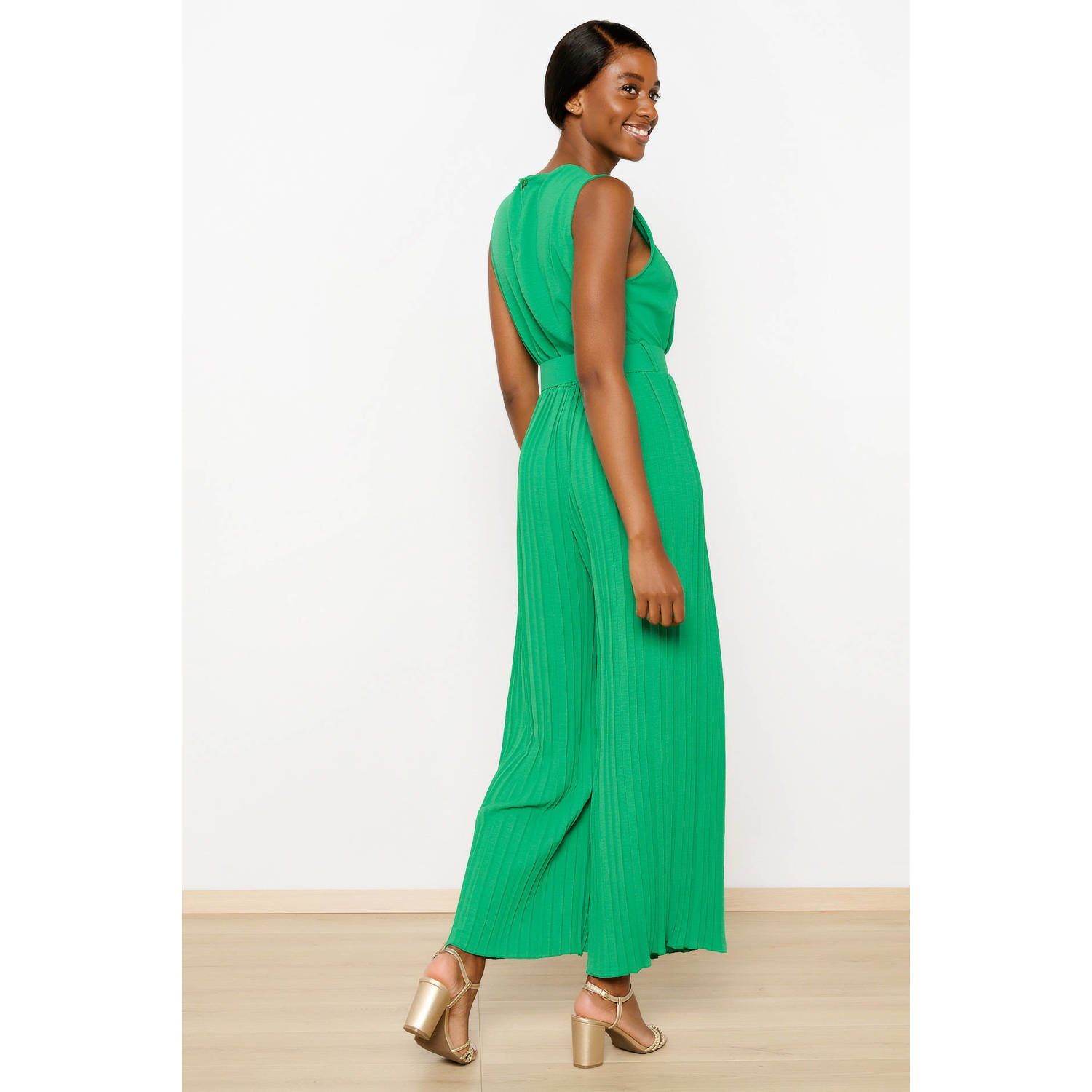 LOLALIZA jumpsuit groen