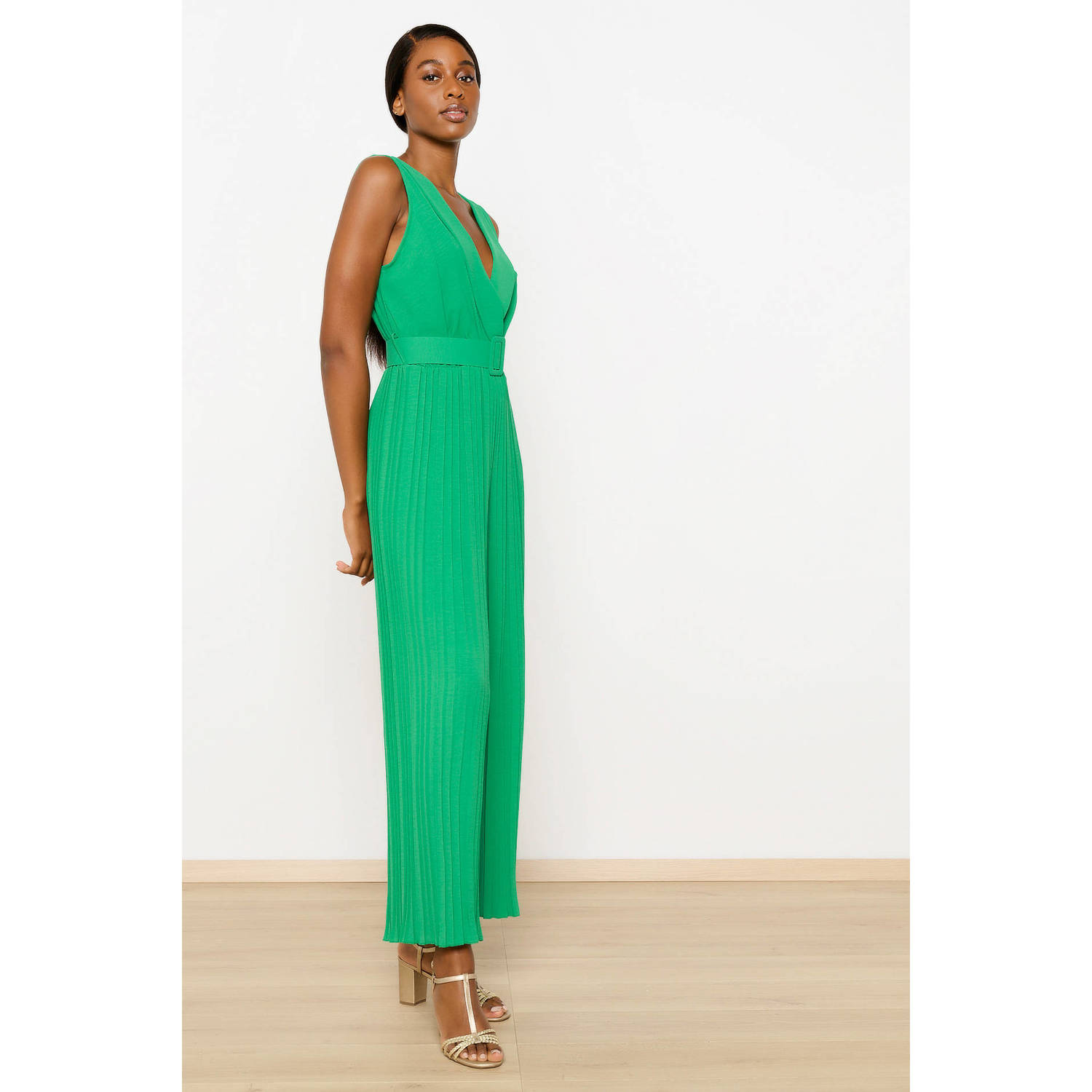 LOLALIZA jumpsuit groen