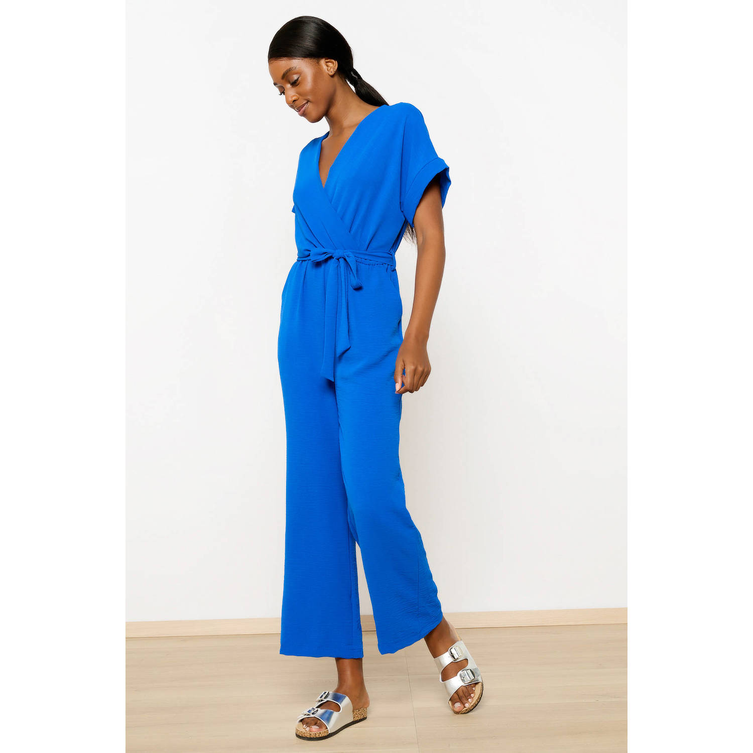 LOLALIZA jumpsuit blauw