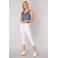 ES&SY cropped relaxed broek wit