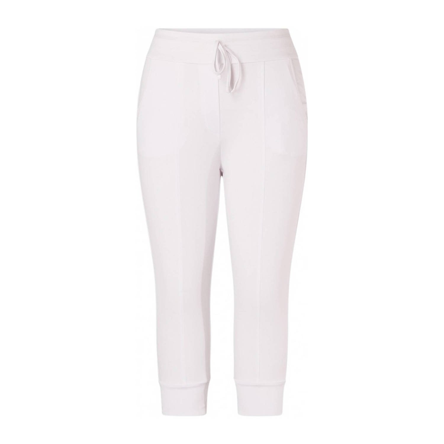 ES&SY cropped relaxed broek wit