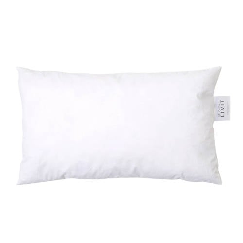 Studio LIVIT binnenkussen veren (30x50 cm) - wit
