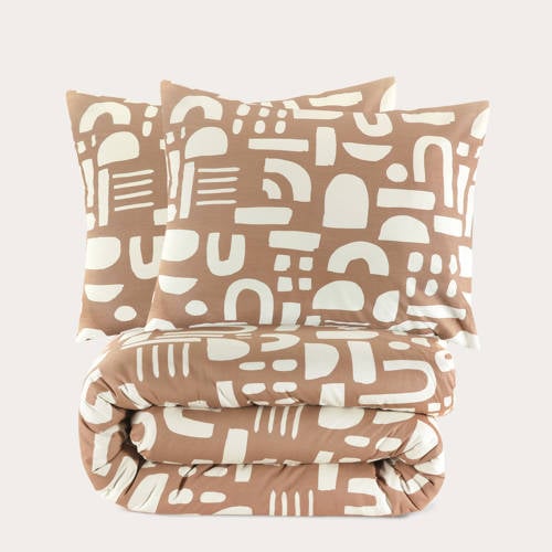 NOUS Living katoenen dekbedovertrek lits-jumeaux (240x220 cm) afbeelding