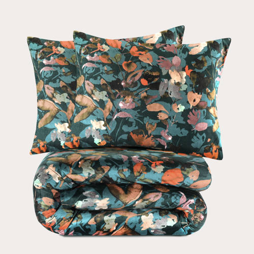 Wehkamp W velvet dekbedovertrek 2-persoons (200x220 cm) aanbieding