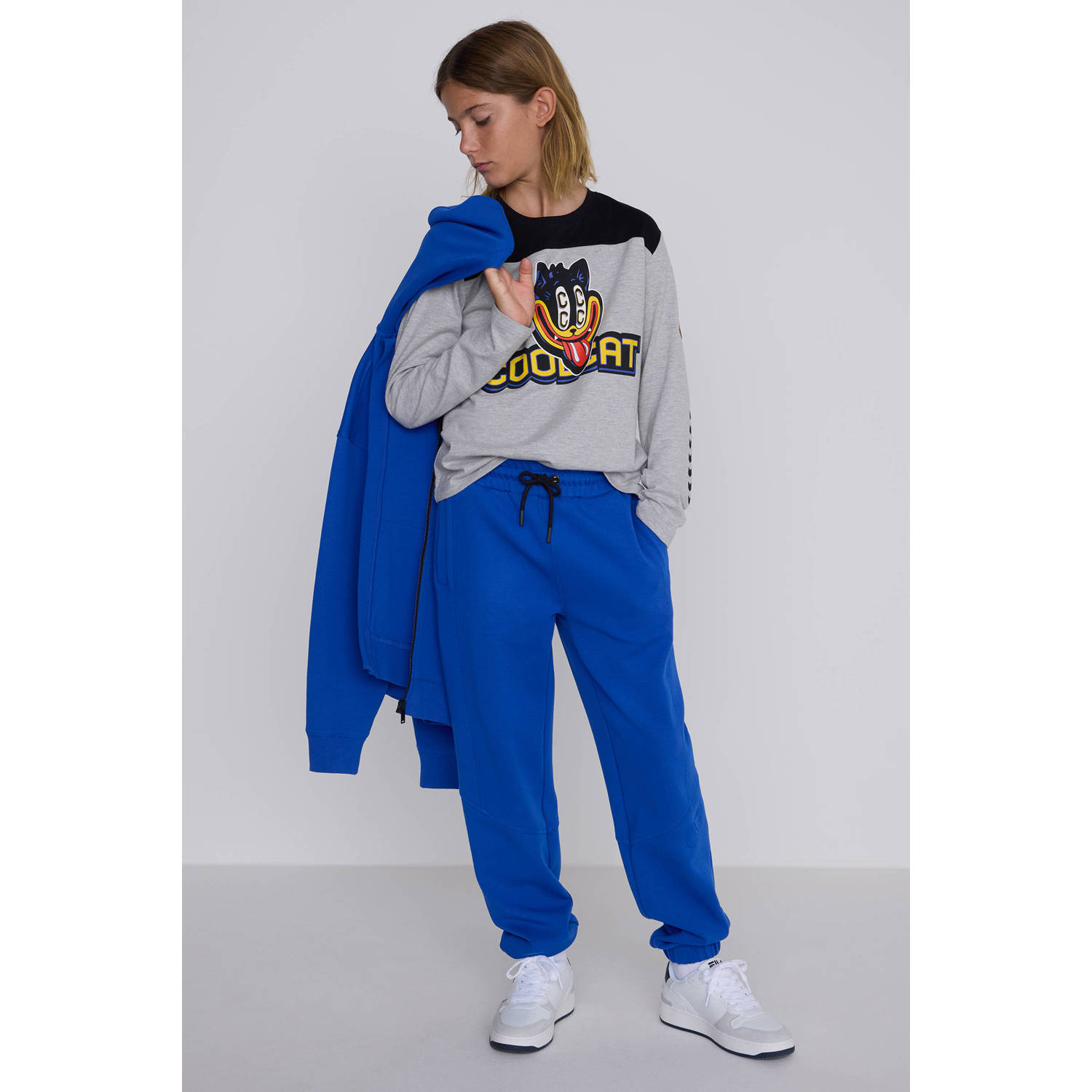 Coolcat Unisex Joggingbroek Sam Blauw