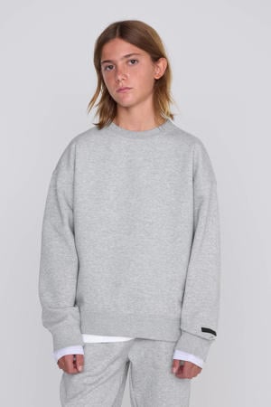 sweater lichtgrijs melange