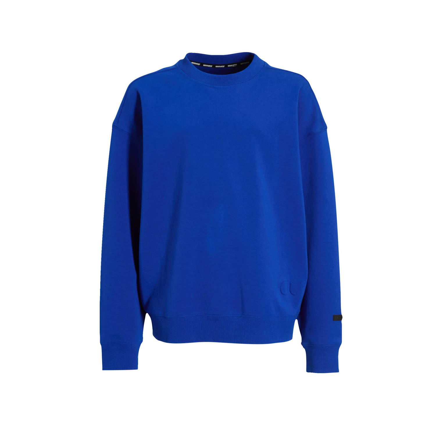 Coolcat Unisex Sweater Vicky met 3D Logo Blauw