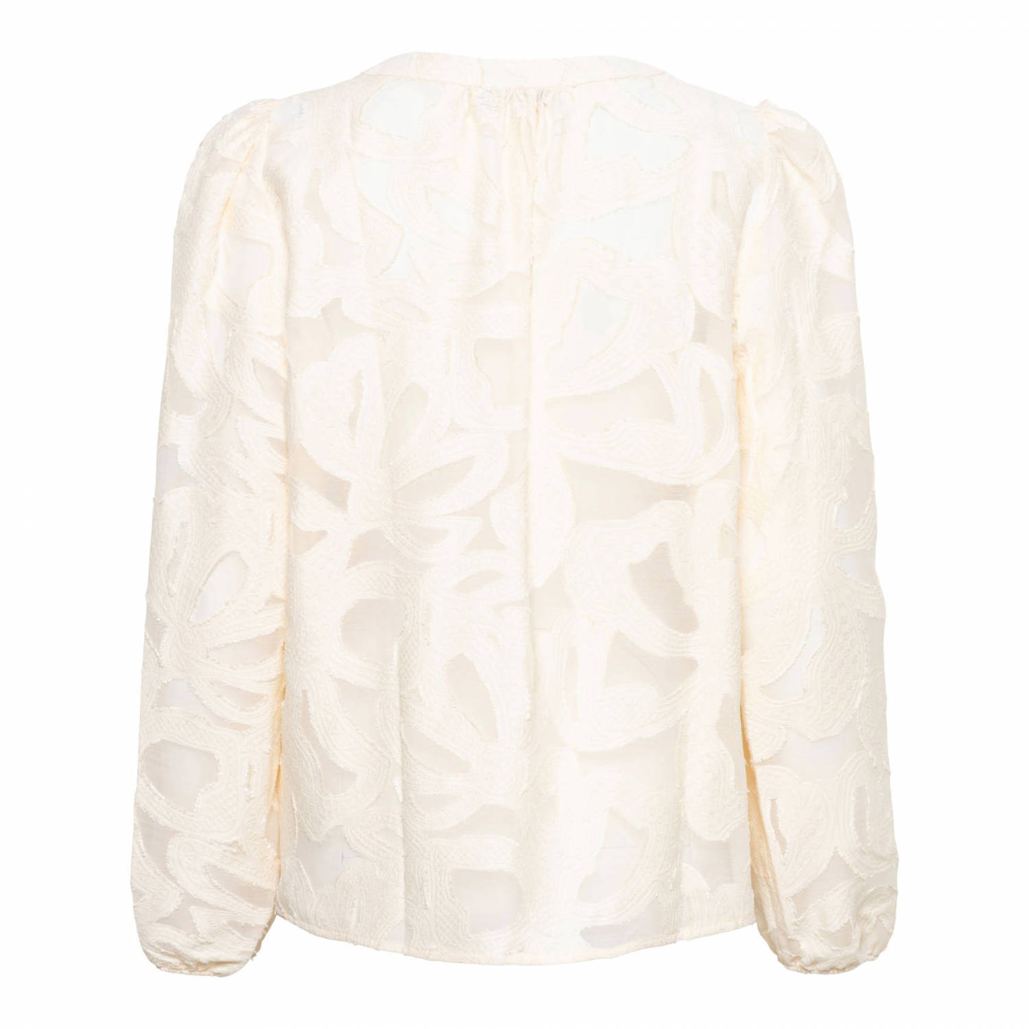 &Co Woman blouse EMILY JACQUARD ecru