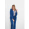 &Co Woman rechtvallende blazer PHILEINE van travelstof blauw
