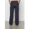 &Co Woman straight fit broek PATRICE TRAVEL antraciet