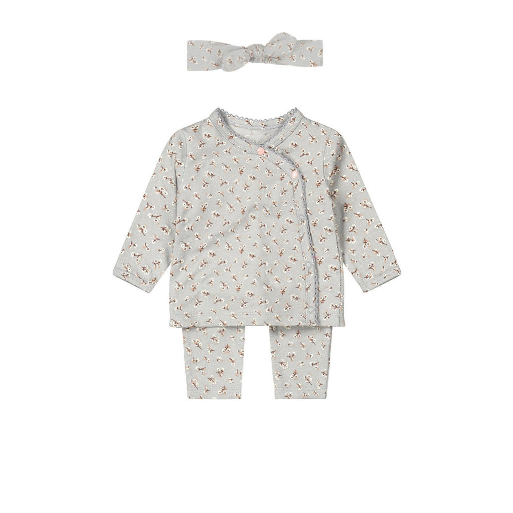 Dirkje longsleeve + broek + haarband blauw