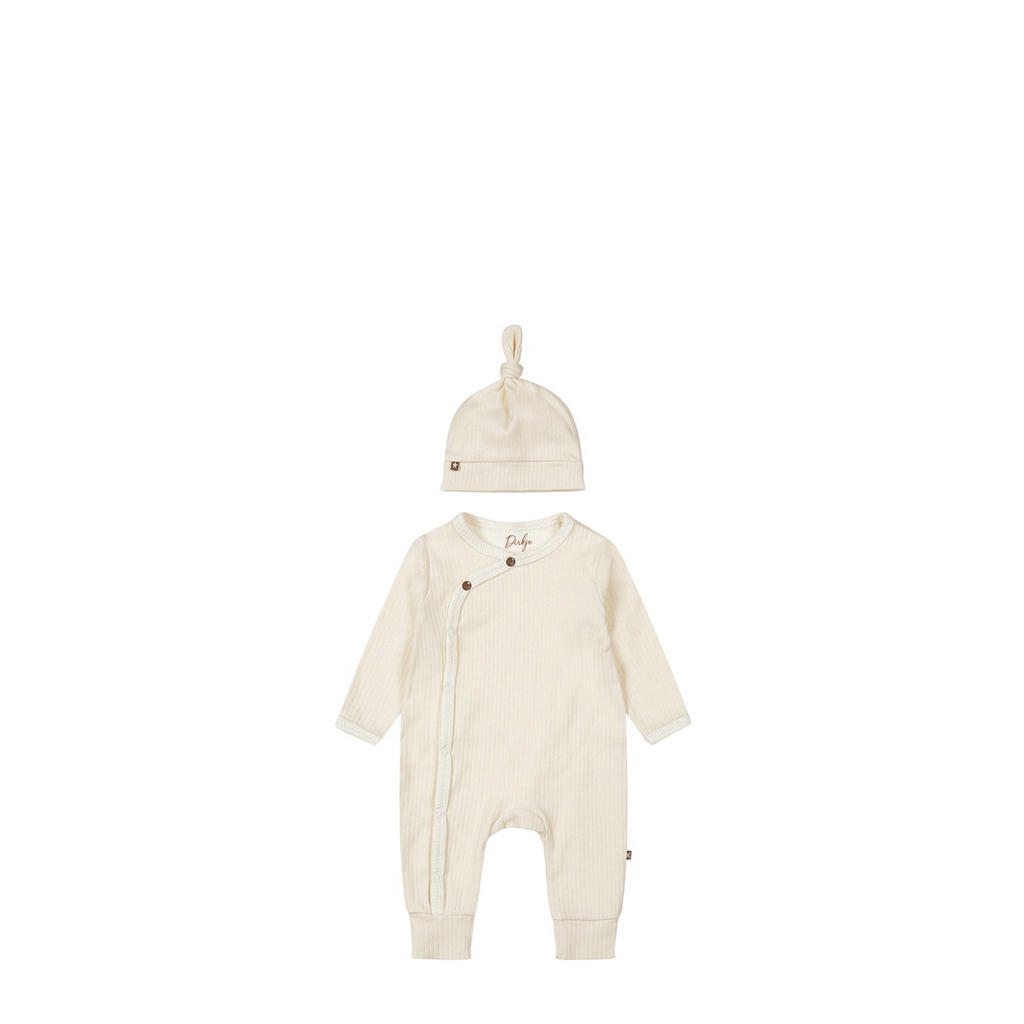 Dirkje boxpak + muts offwhite
