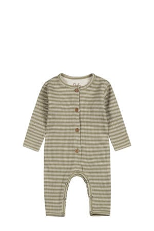 baby gestreept boxpak groen