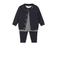 Dirkje vest + longsleeve + broek blauw/wit