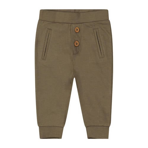 Dirkje baby broek groenbruin afbeelding