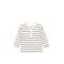 Dirkje gestreepte longsleeve wit/blauw