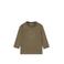 Dirkje longsleeve met printopdruk groenbruin