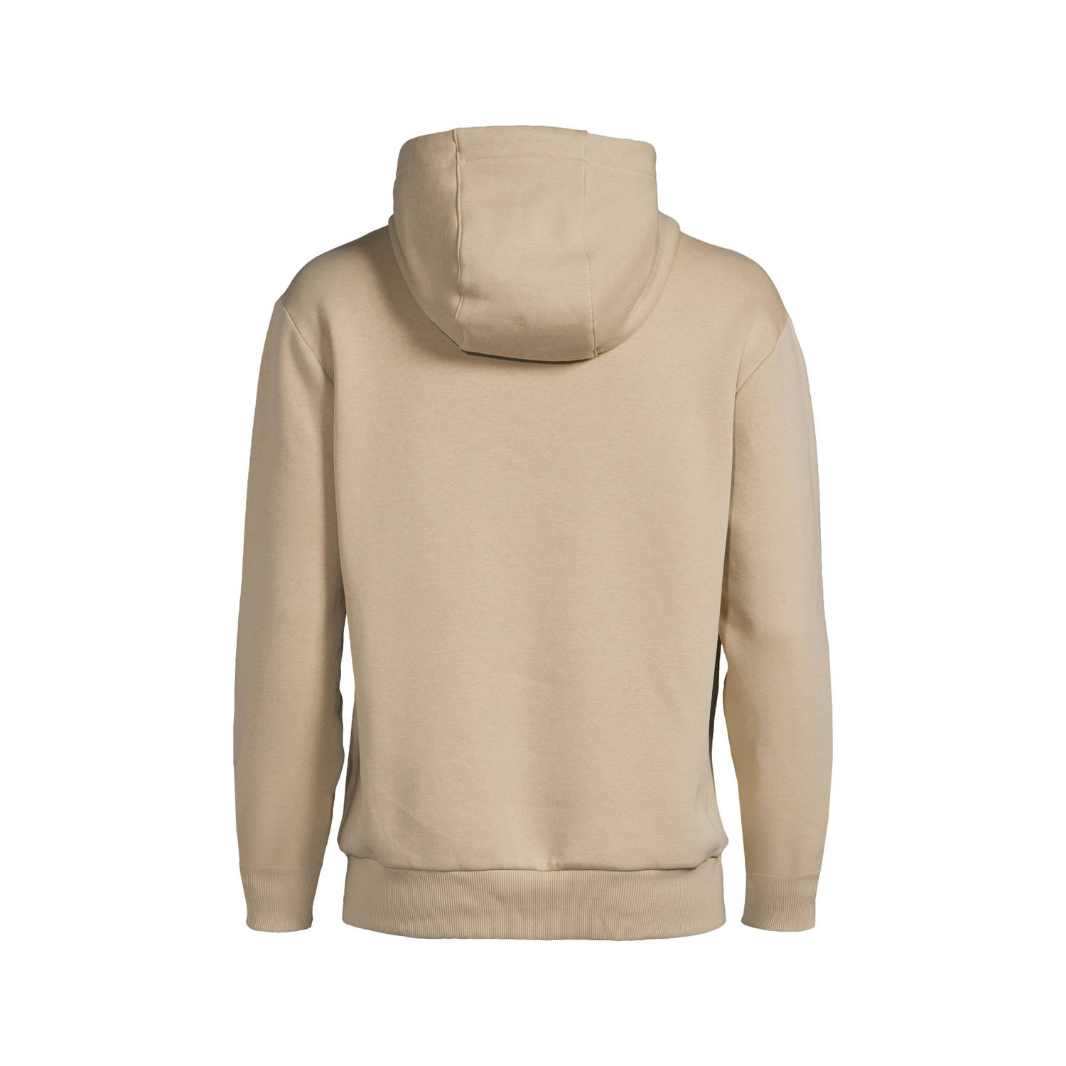 anytime Hoodie met printopdruk beige