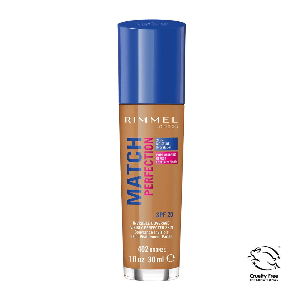 Rimmel London Match Perfection foundation - 402 Bronze