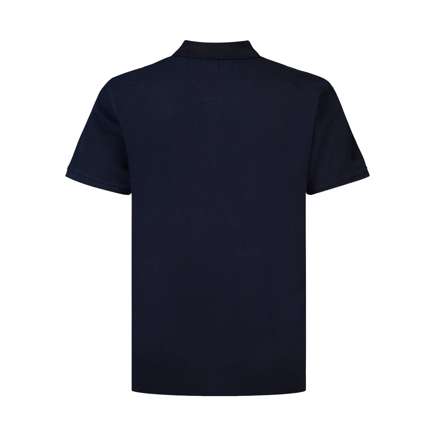 Petrol industries Plus Size polo donkerblauw