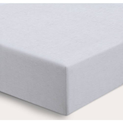 NOUS Kids wieg hoeslaken jersey (40x80) - lichtgrijs afbeelding