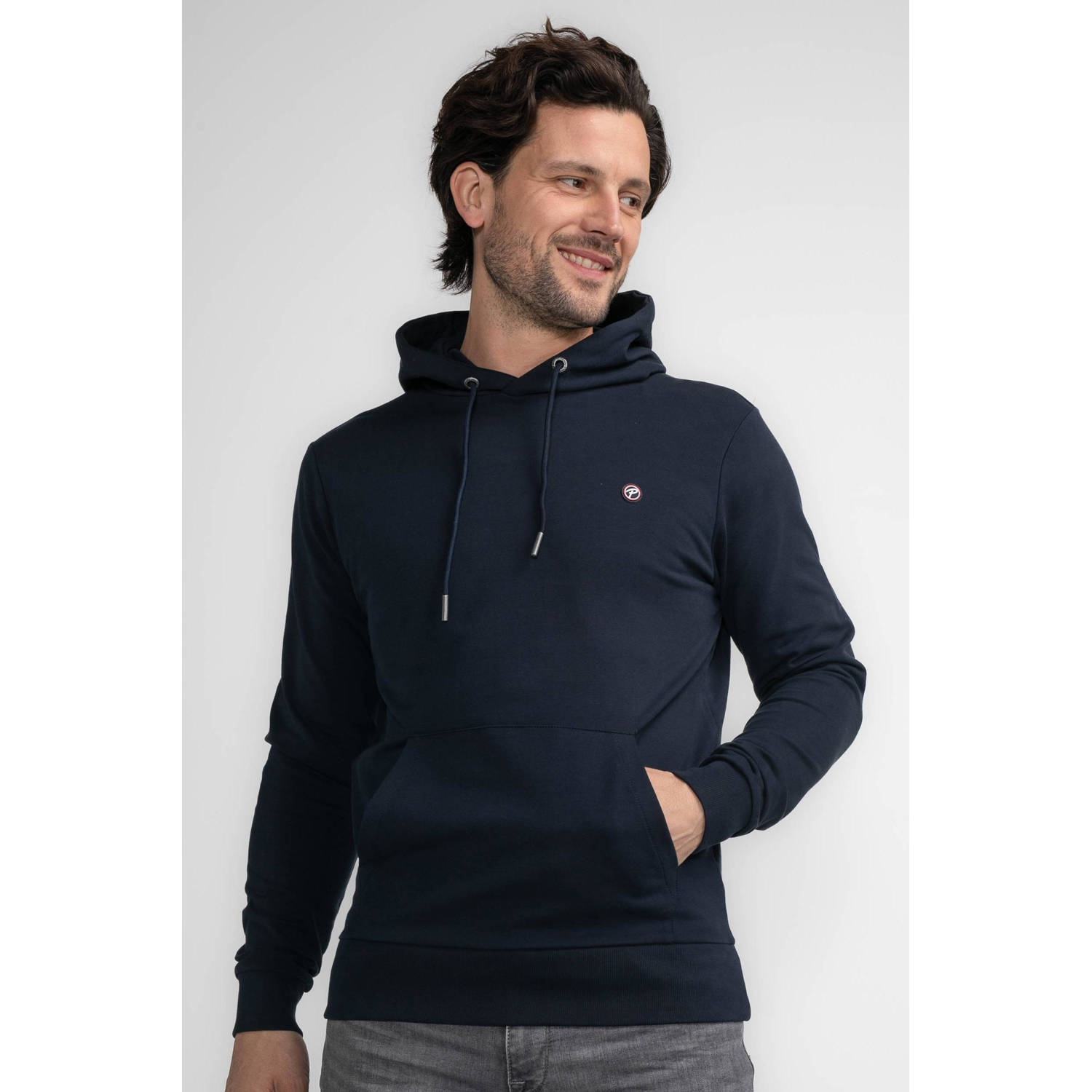 Petrol Industries hoodie donkerblauw
