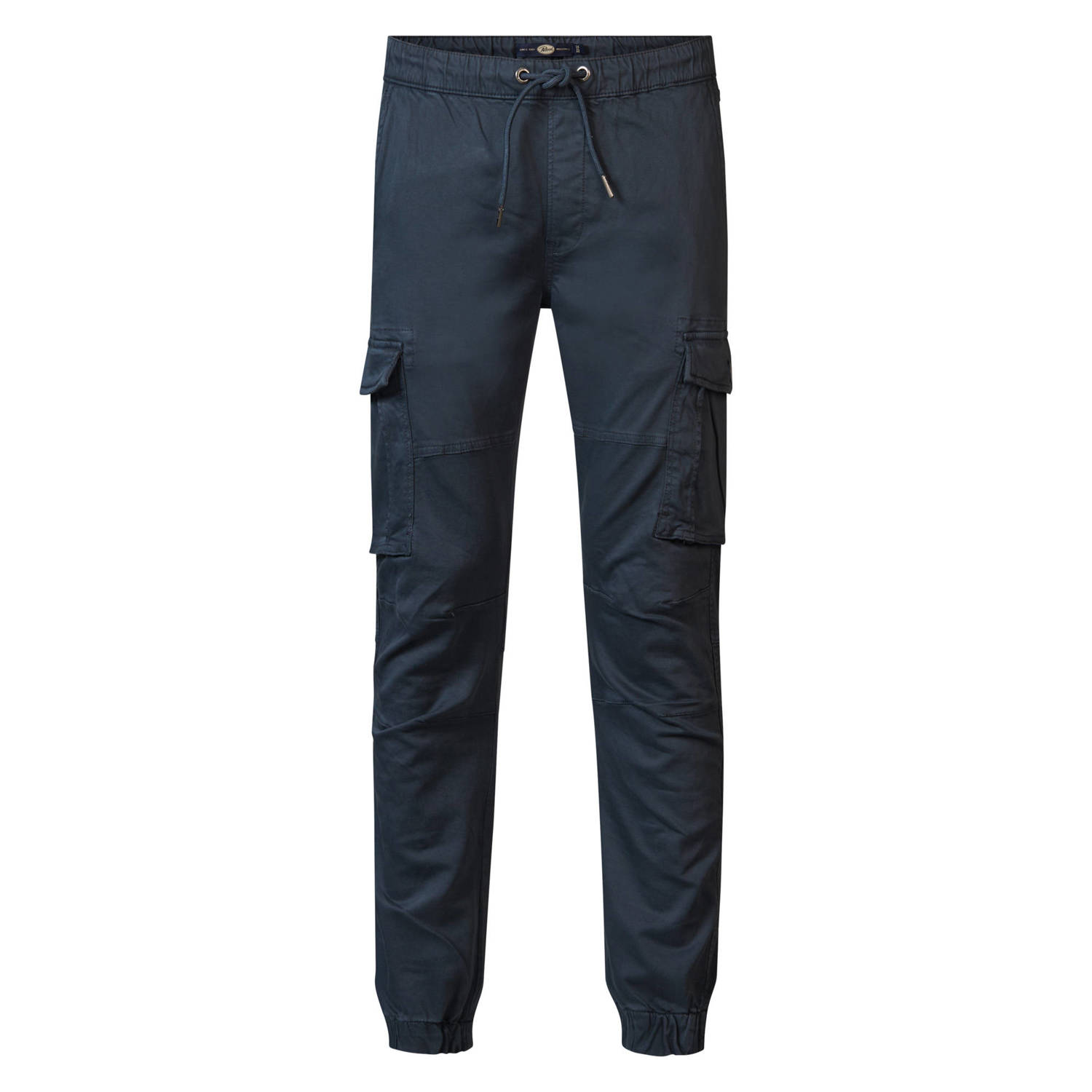 Petrol Industries tapered fit cargo broek midnight blue