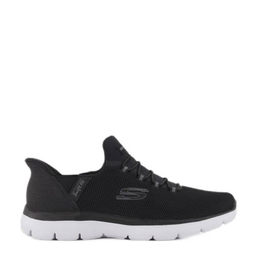 Skechers slip-on sneakers zwart afbeelding
