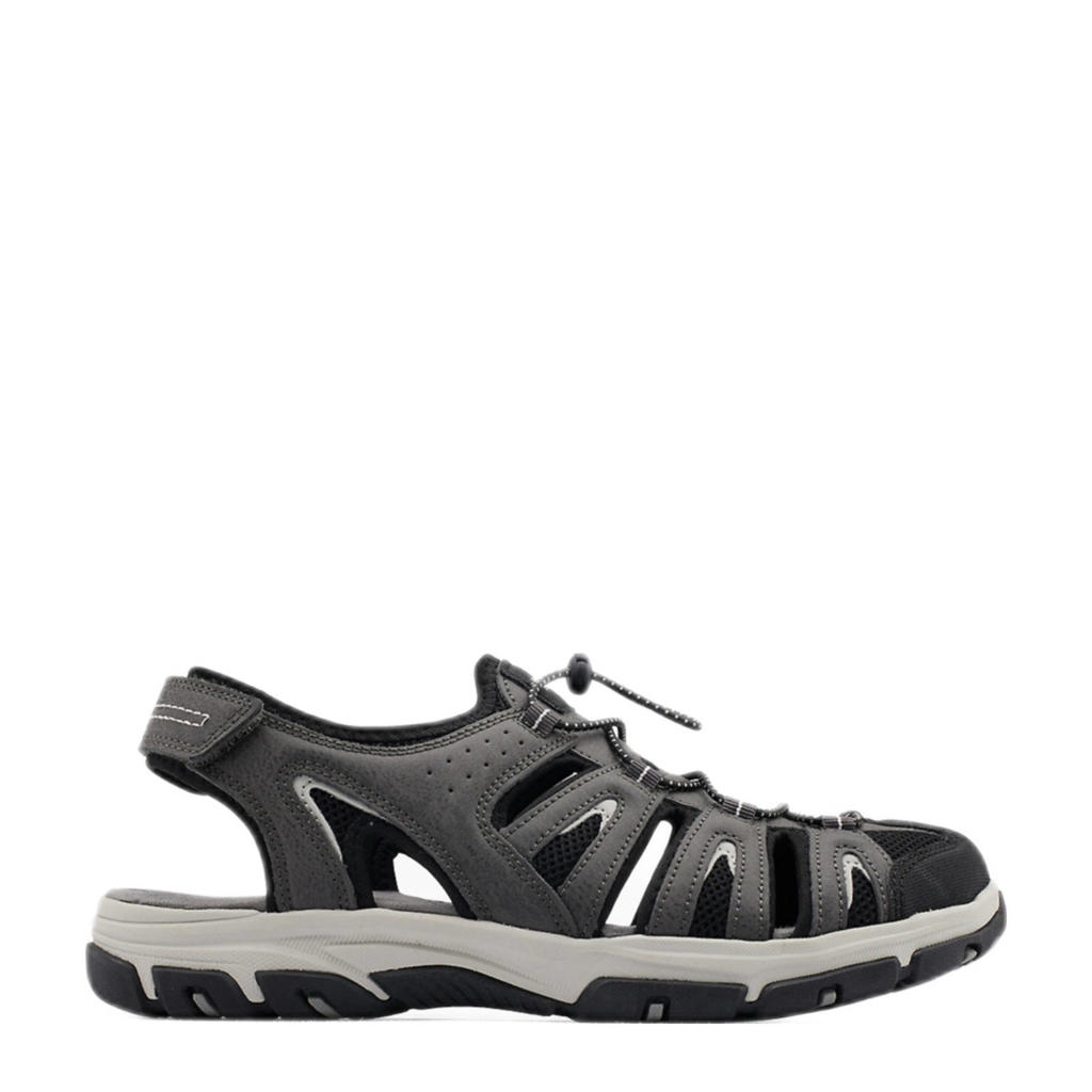 ARRIGO BELLO Comfortabele leren sandalen/slippers voor heren, modieuze