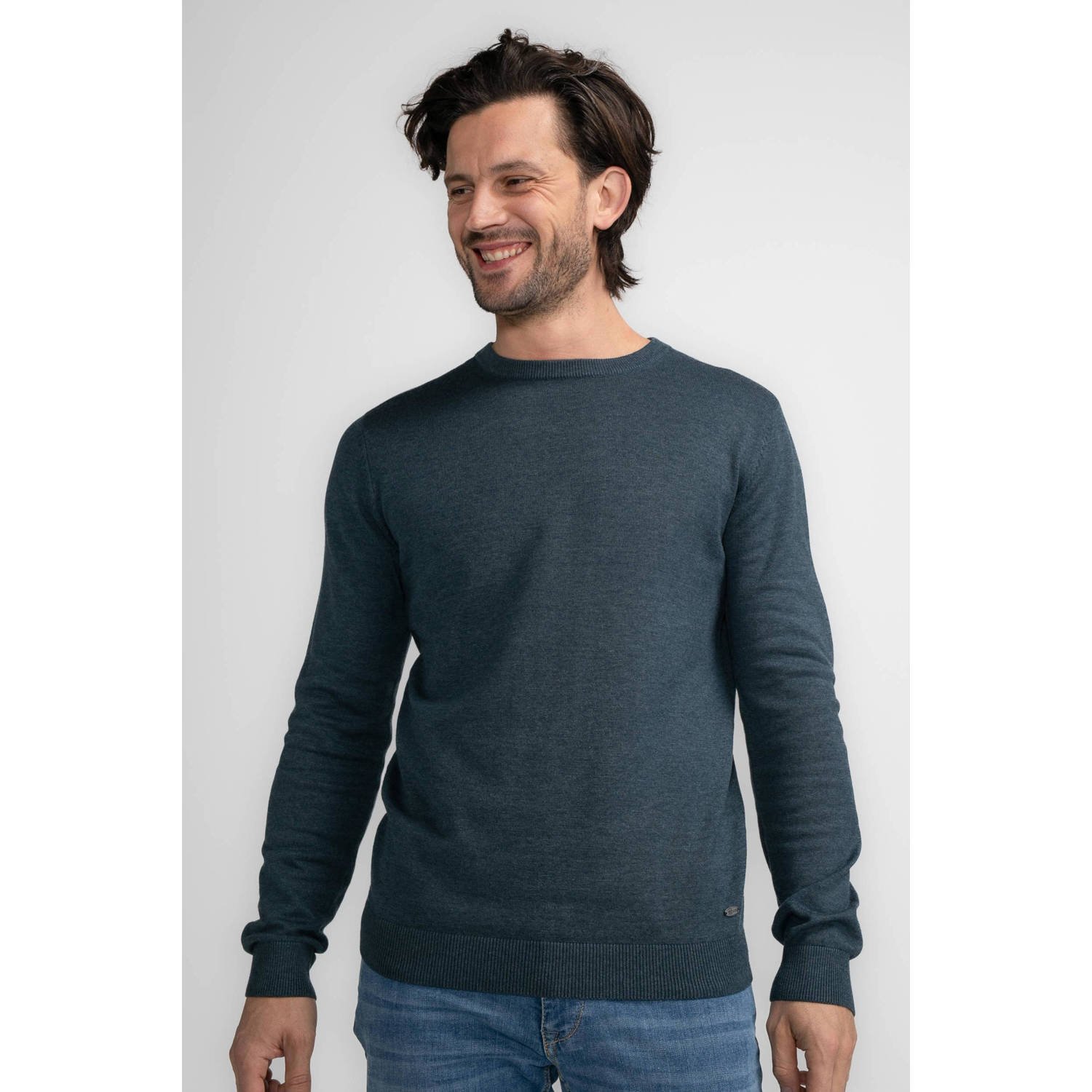 Petrol Industries Trui met ronde hals Men Knitwear Round Neck Basic