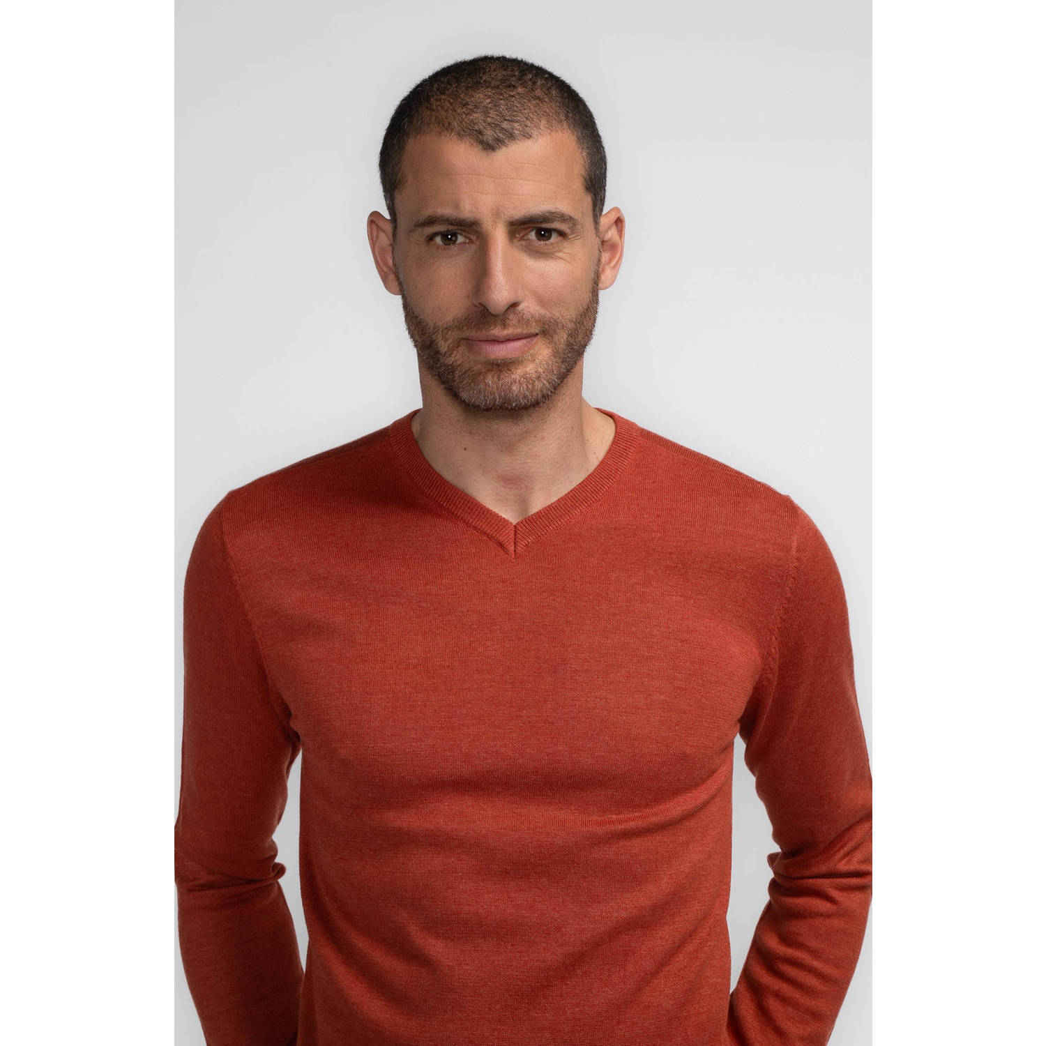 Petrol Industries Trui met V-hals Men Knitwear V-Neck Basic