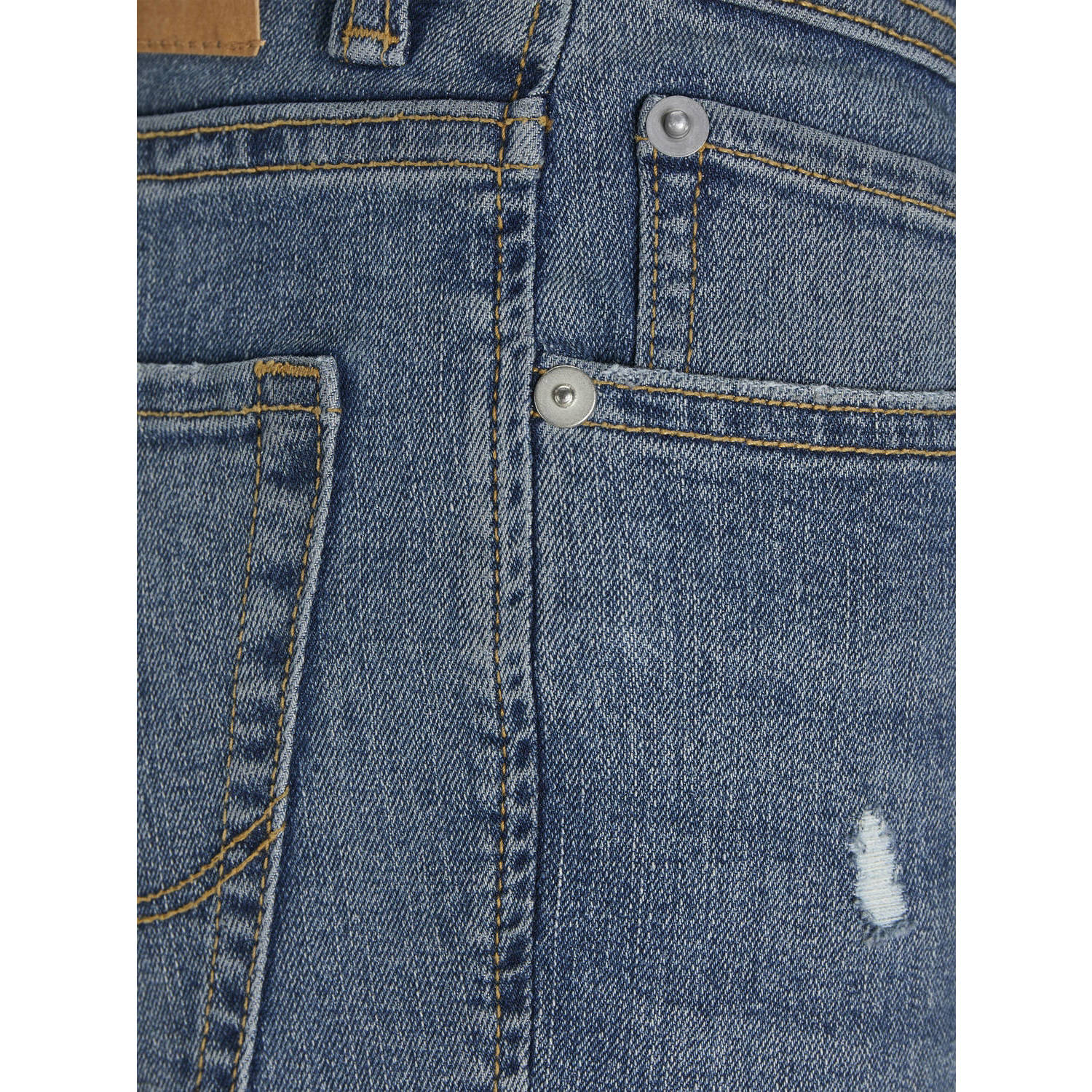 JACK & JONES JUNIOR slim fit jeans JJIGLENN JJORIGINAL blue denim