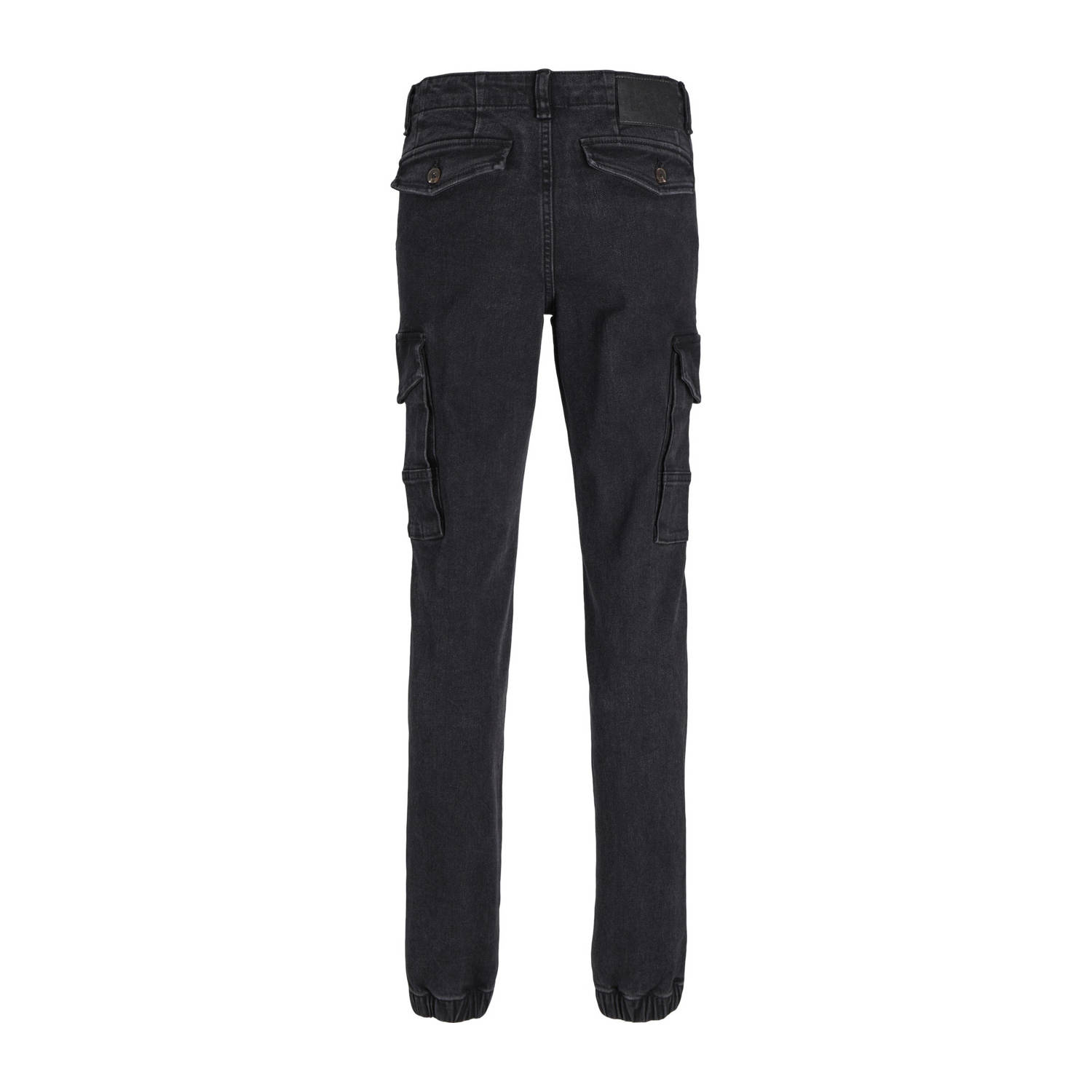 JACK & JONES JUNIOR slim fit jeans JJIPAUL JJFLAKE black denim
