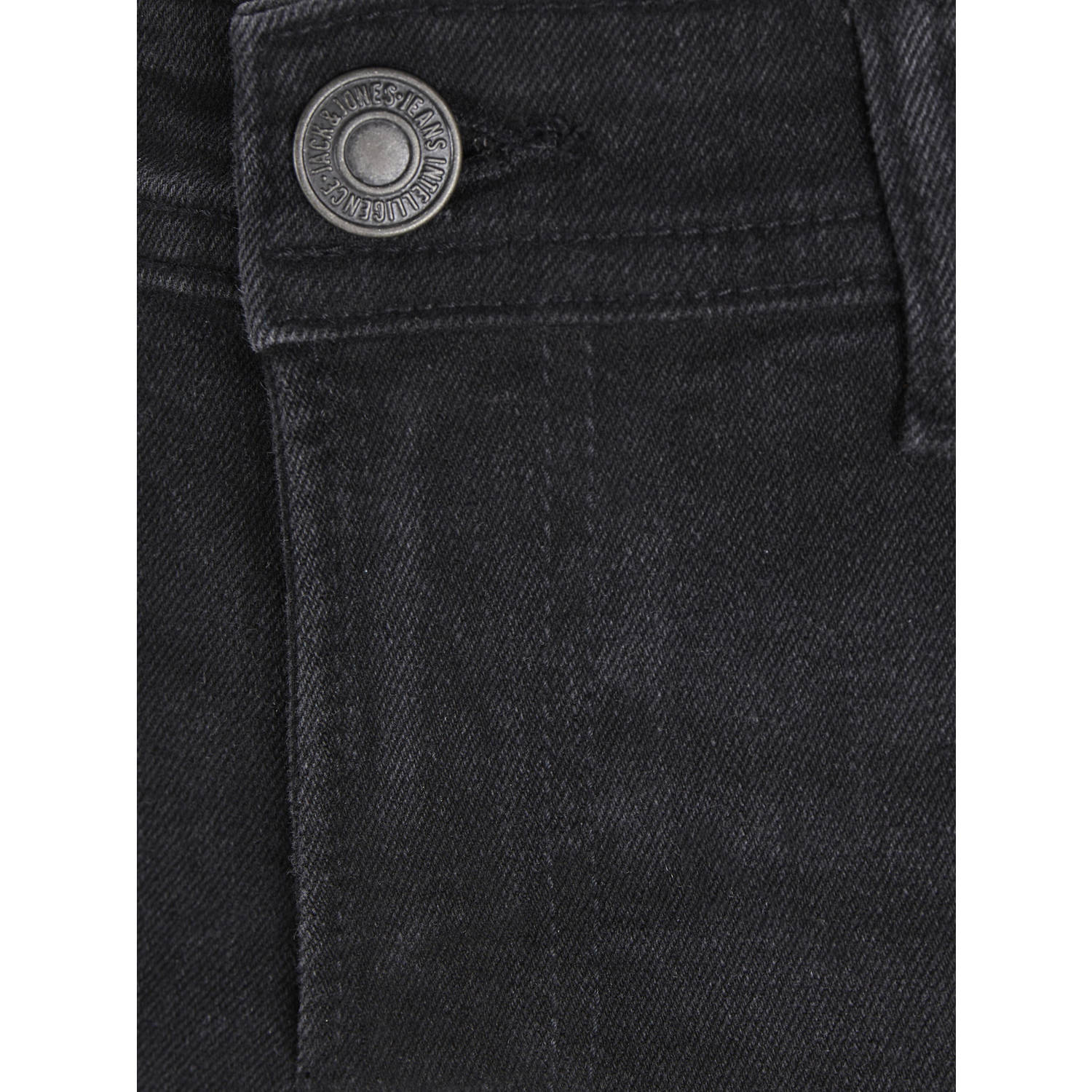 JACK & JONES JUNIOR slim fit jeans JJIGLENN JJORIGINAL black denim