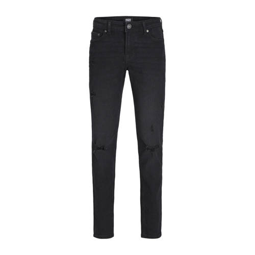 JACK & JONES JUNIOR slim fit jeans JJIGLENN JJORIGINAL black denim afbeelding