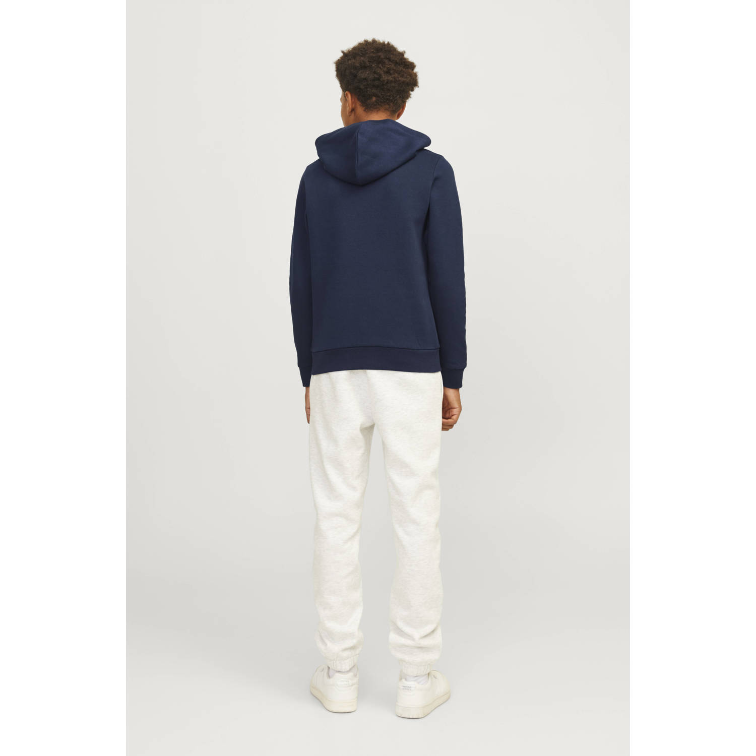 JACK & JONES JUNIOR hoodie JJECORP met tekst