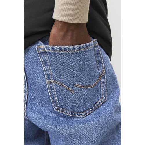 JACK & JONES JUNIOR baggy fit jeans JJIALEX JJORIGINAL blue denim afbeelding