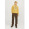 JACK & JONES JUNIOR hoodie JJELOGO met logo honinggeel