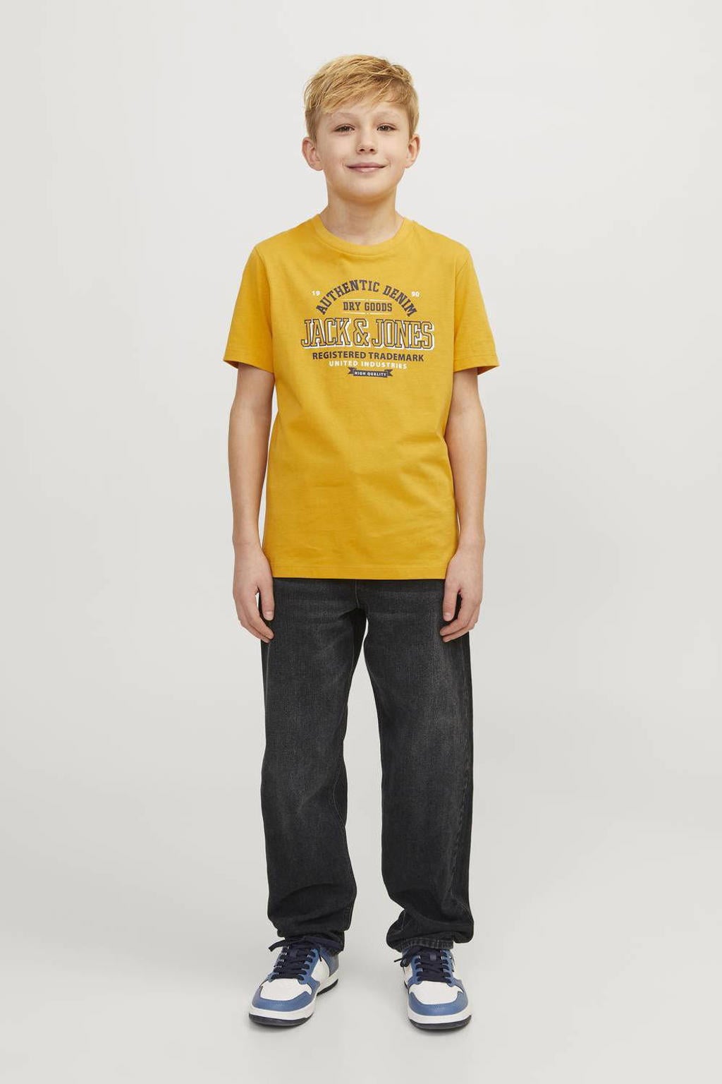JACK & JONES JUNIOR relaxed fit jeans - black denim