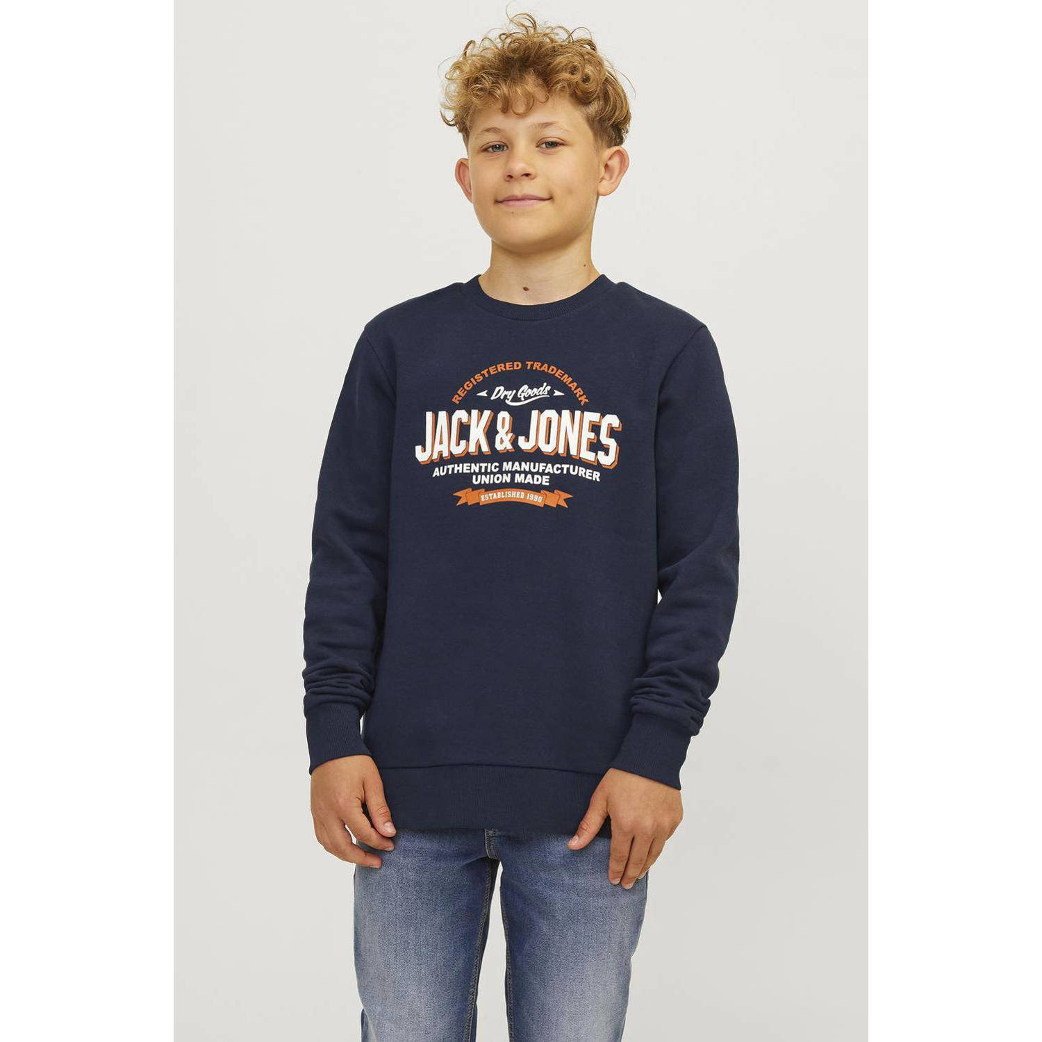 Jack & Jones Junior Sweatshirt JJELOGO SWEAT CREW 2 COL 24 25 NOOS JNR