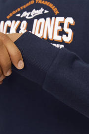 thumbnail: JACK & JONES JUNIOR hoodie JJELOGO met logo donkerblauw