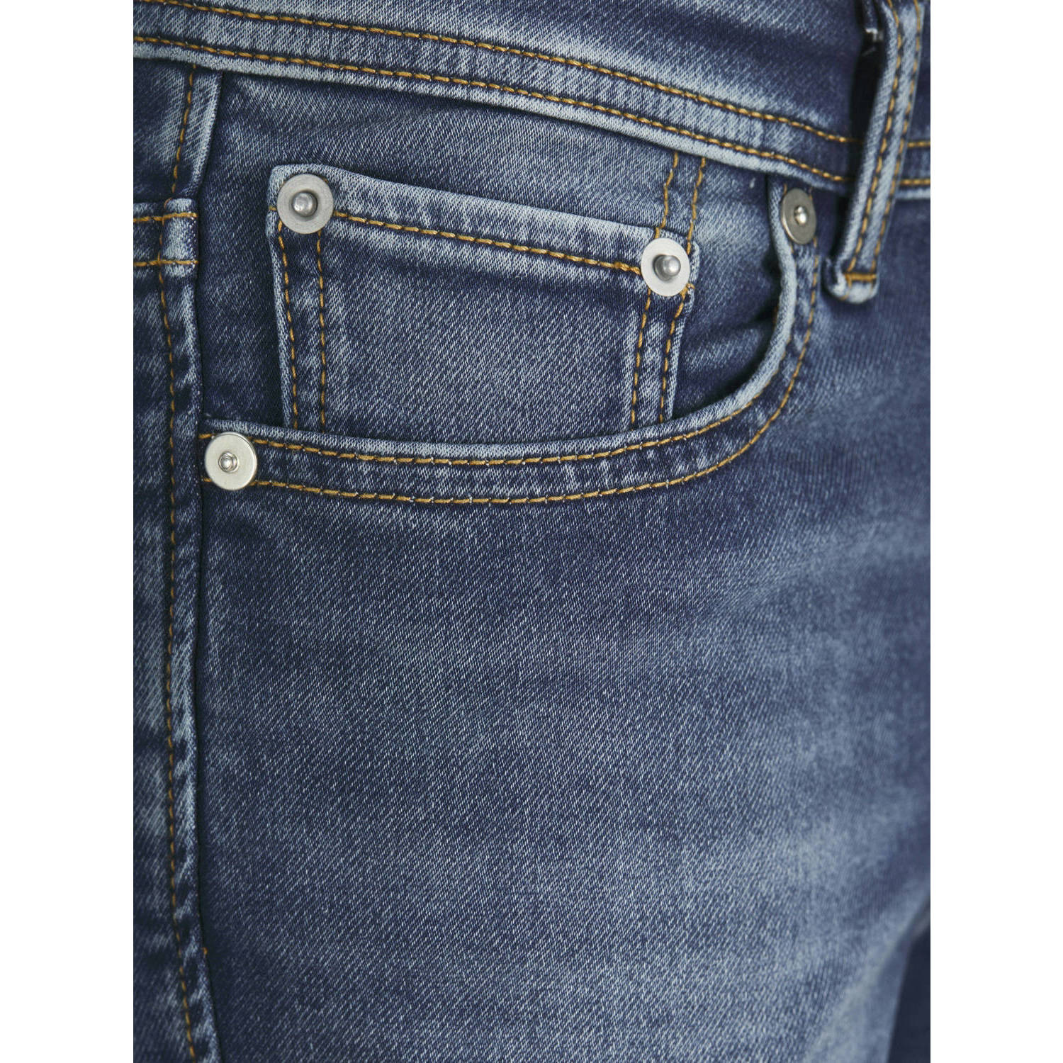 JACK & JONES JUNIOR slim fit jeans JJIGLENN JJORIGINAL blue denim 2