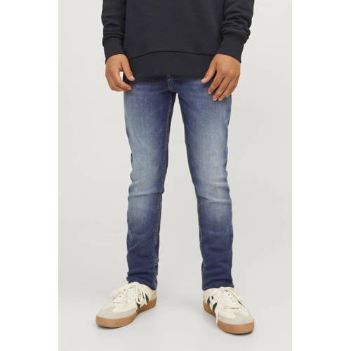 JACK & JONES JUNIOR slim fit jeans JJIGLENN JJORIGINAL blue denim 2 afbeelding