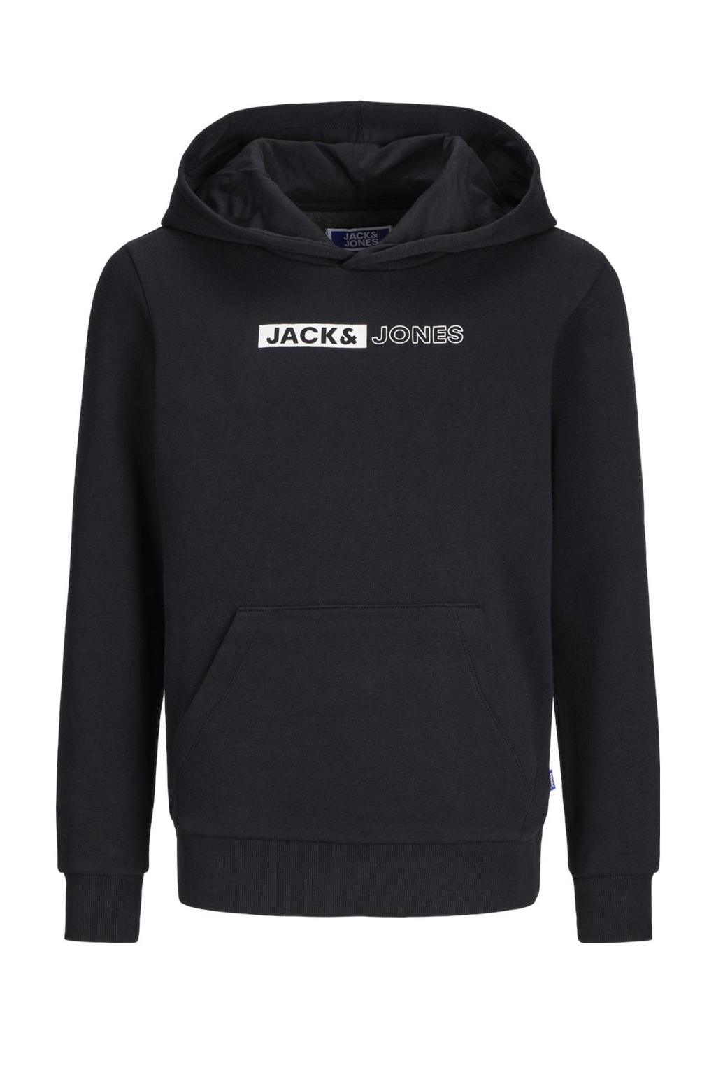 JACK & JONES Junior – Felpa Con Cappuccio Per Ragazzi, Stampa Gommosoft, Colore Unico, Comfort Ottimo - 4
