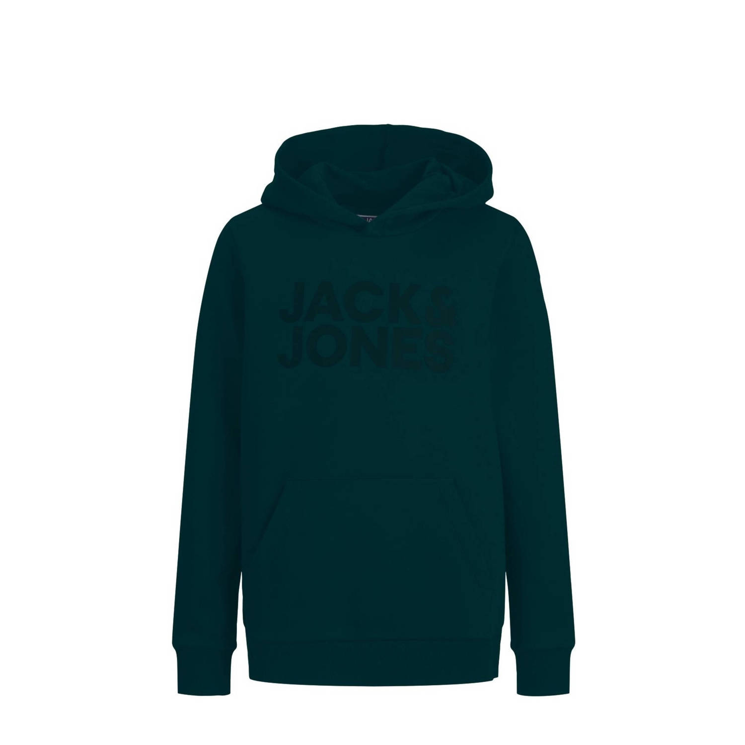 JACK & JONES JUNIOR hoodie JJECORP met tekst