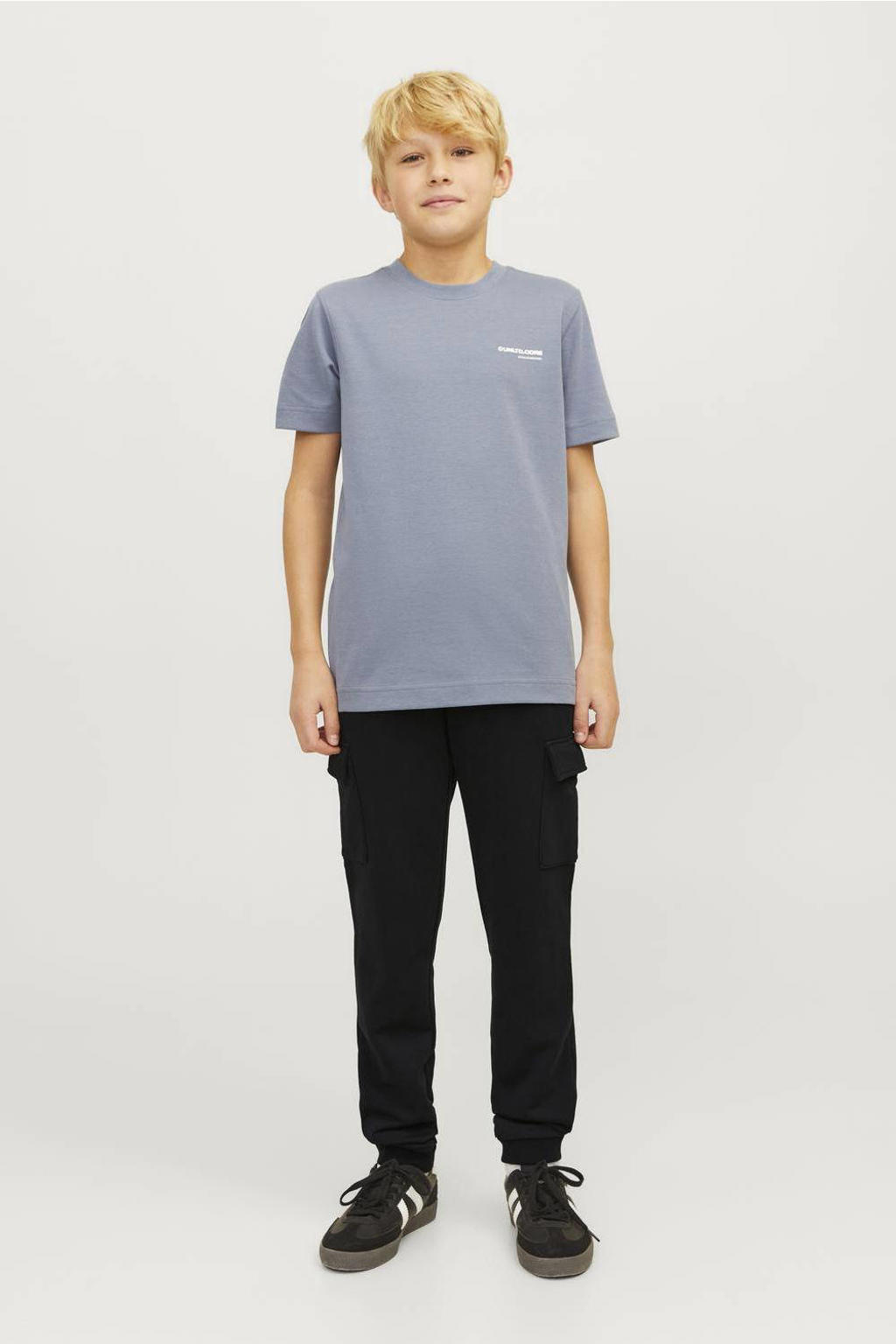 JACK & JONES JUNIOR joggingbroek JPSTGORDON JJBRADLEY zwart
