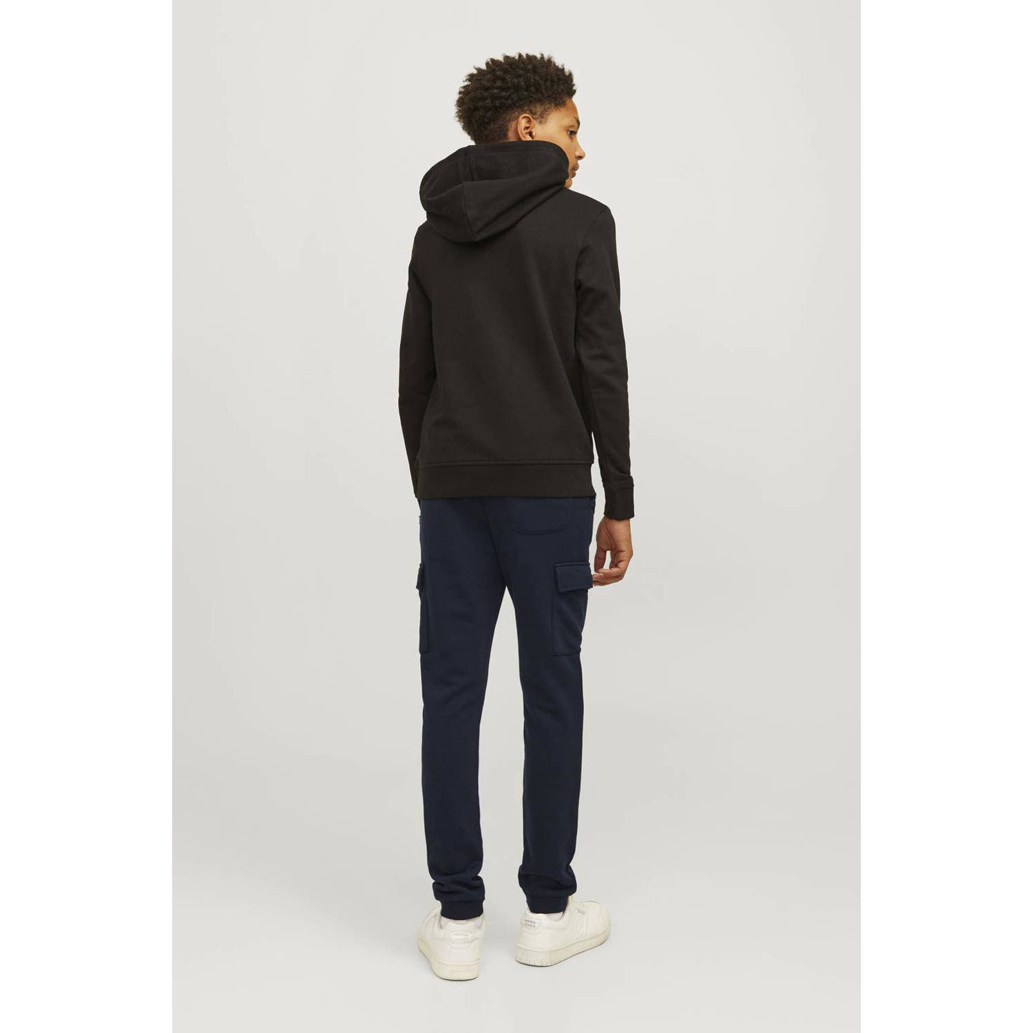 JACK & JONES JUNIOR joggingbroek JPSTGORDON JJBRADLEY donkerblauw